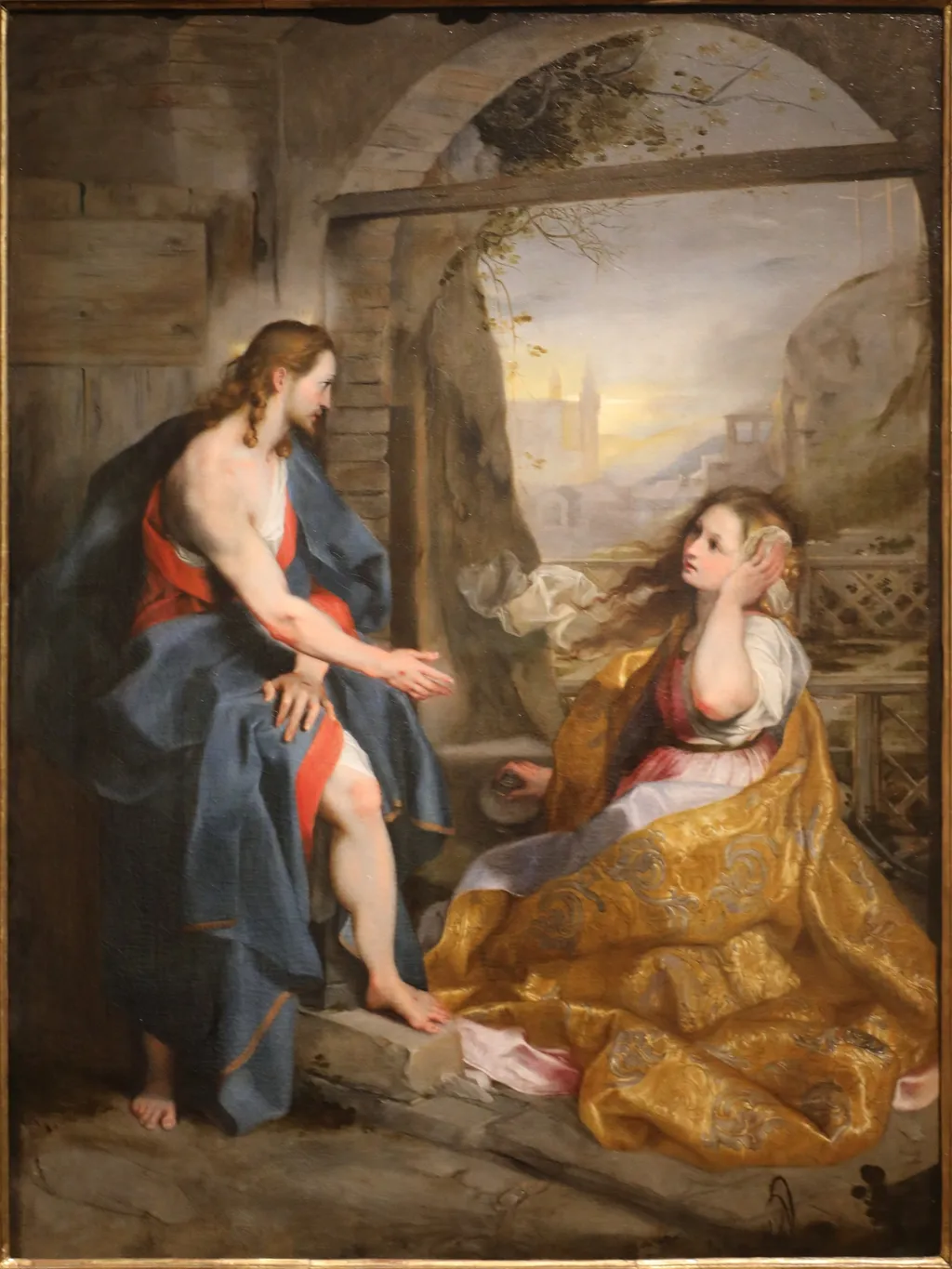 Noli me tangere, by Federico Barocci, oil, 1596