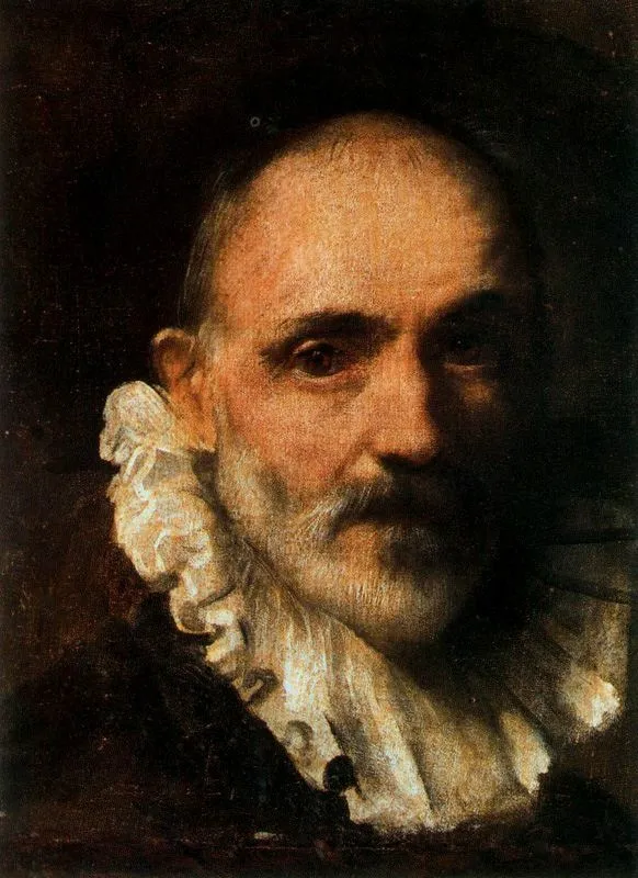 Self-portrait, by Federico Barocci, oil, 1605
