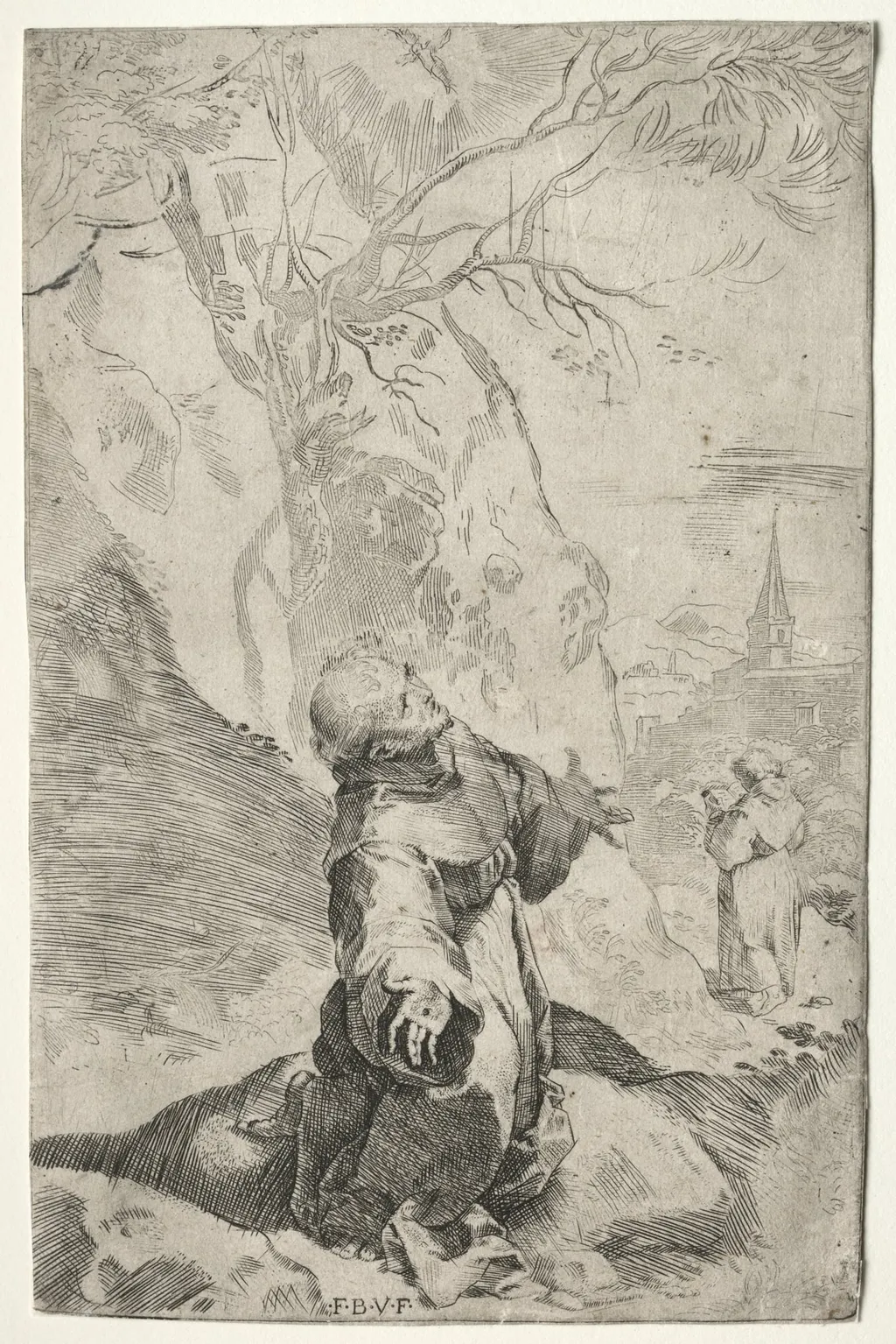 St. Francis Receiving the Stigmata, by Federico Barocci, 1581