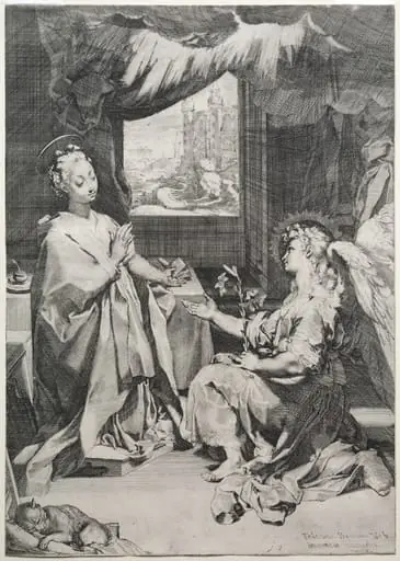 The Annunciation, by Federico Barocci