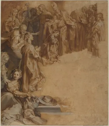 The Presentation of the Virgin in the Temple, by Federico Barocci
