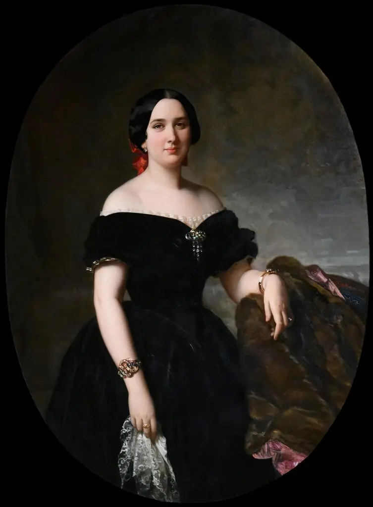 Amelia de Vilanova y Nadal, by Federico de Madrazo y Kuntz