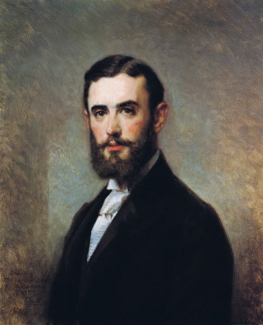 José de las Bárcenas y Bringas, by Federico de Madrazo y Kuntz, oil