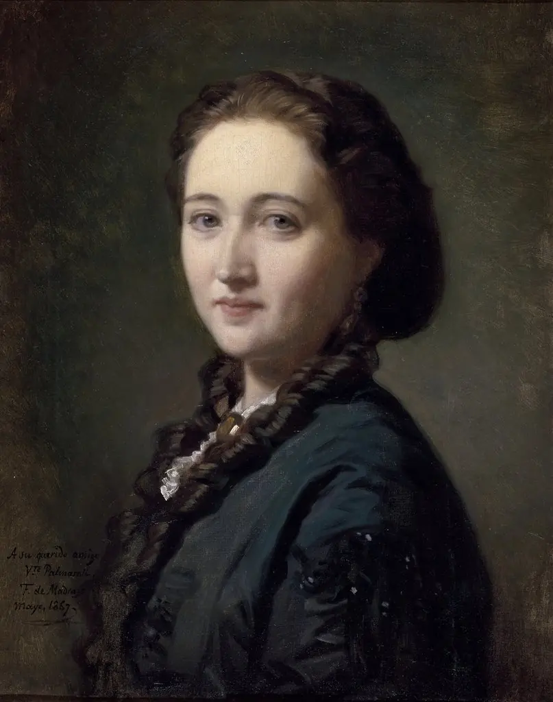 Sofía Reboulet, by Federico de Madrazo y Kuntz