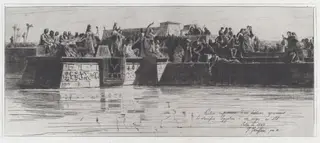 Partie supérieure d’un tableau représentant le sacrifice Egyptien d’une vierge au Nil [The Upper Part of a Painting Representing the Egyptian Sacrifice of a Virgin to the Nile]