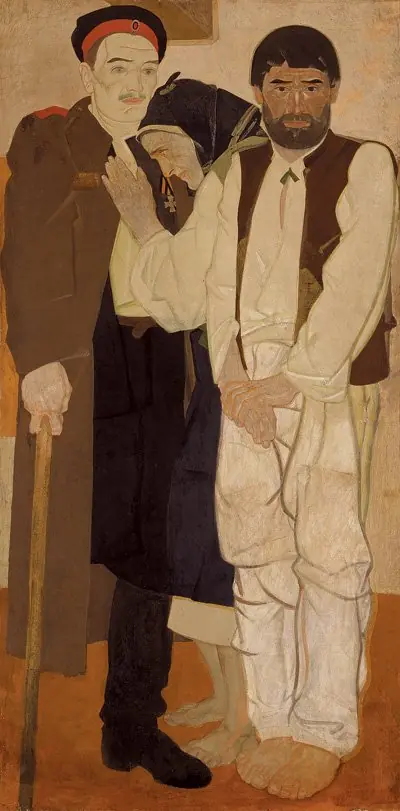 Життя. Триптих (Повернення), by Fedir Krychevsky