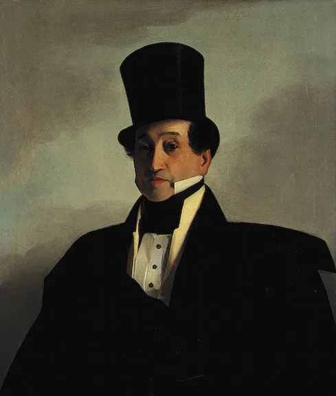 Portrait of Ivan Markov, the Governor of Mogilev, by Fedor Tulov, oil, 1837
