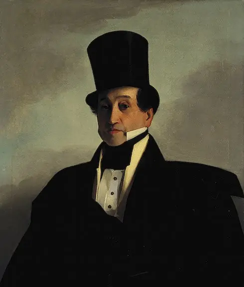 Portrait of Ivan Markov, the Governor of Mogilev, by Fedor Tulov