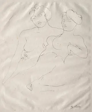 Two Figures, by Auguste Rodin, 1887