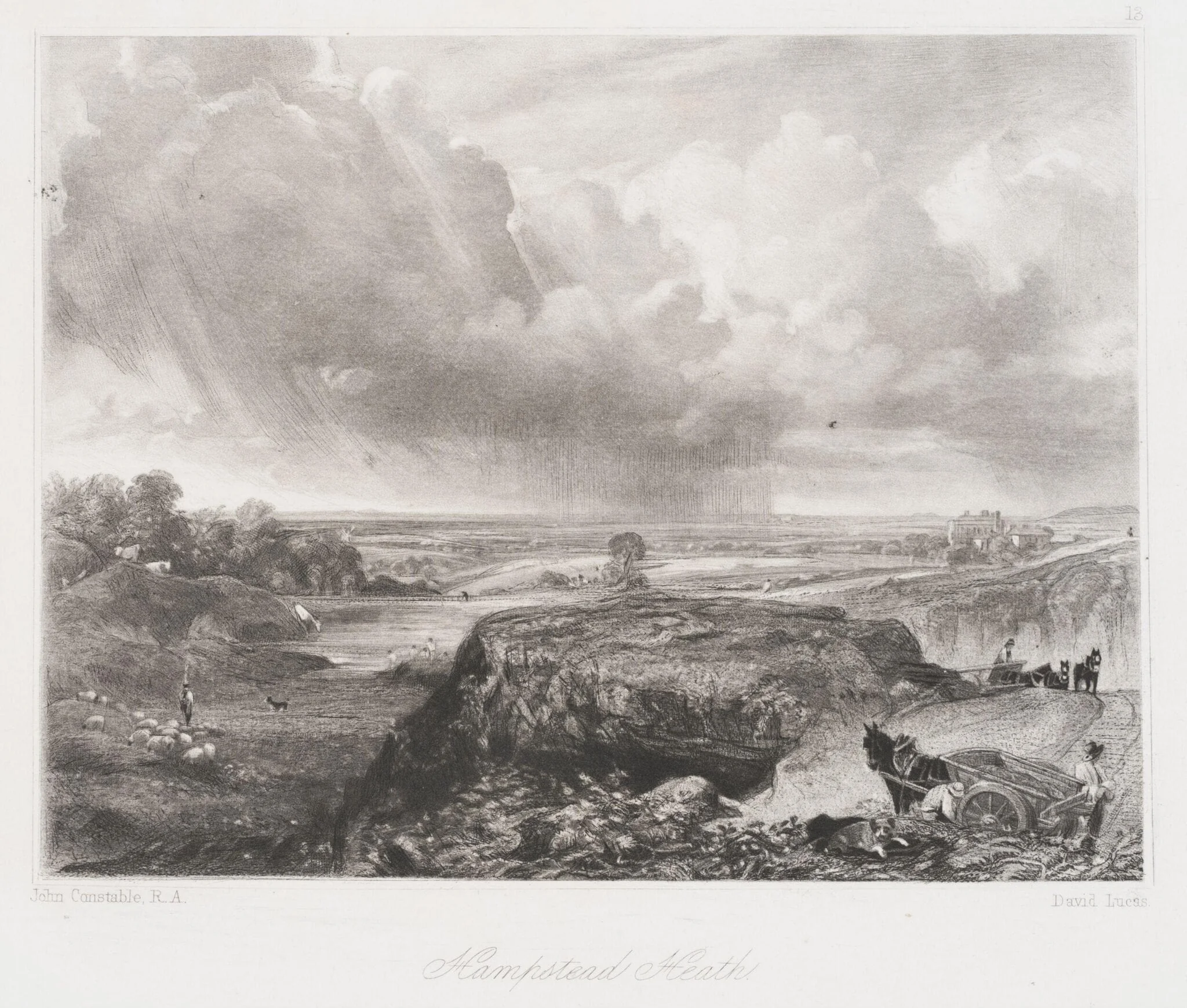 Hampstead Heath, detail