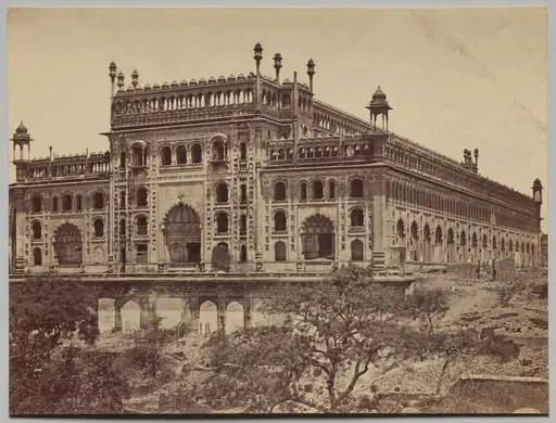 Exterior of Asaf-ud-Daula's Imambara, or Tomb, by Felice A. Beato
