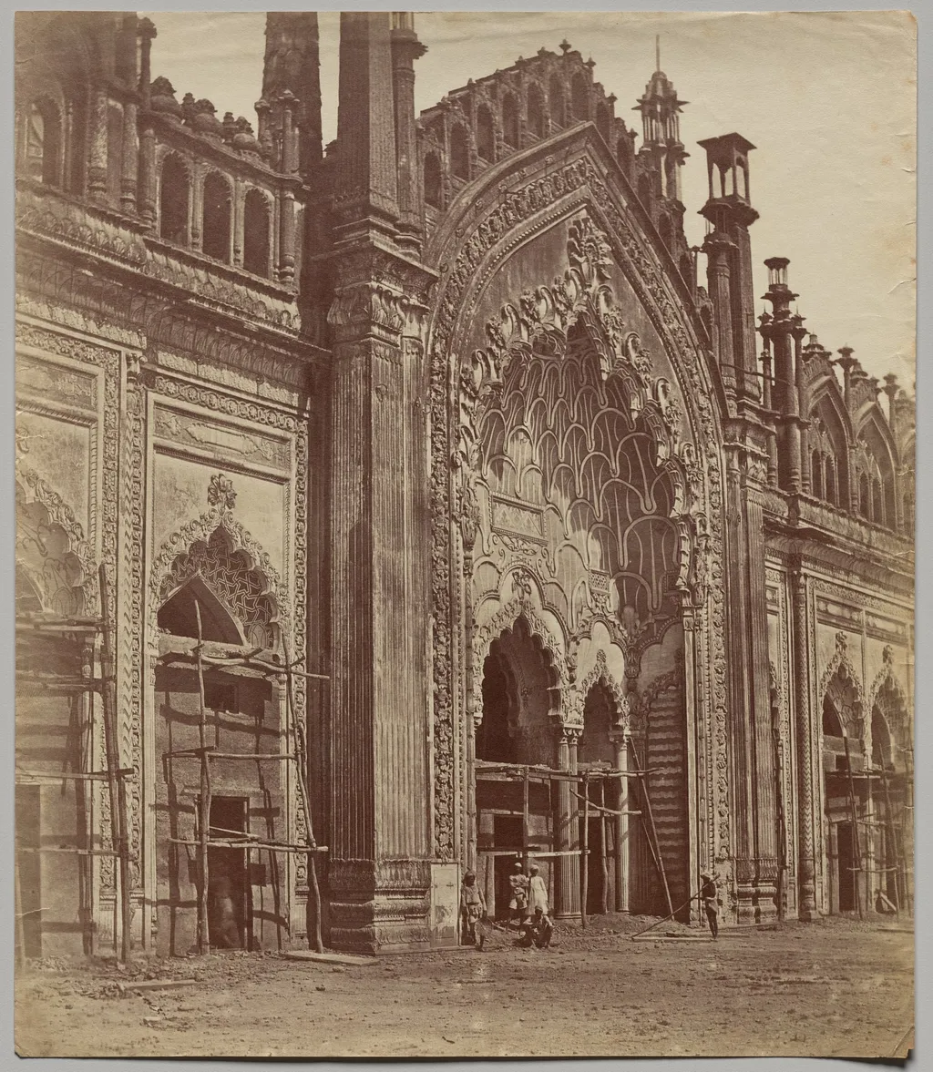 Jama Masjid Gate, by Felice A. Beato, 1858