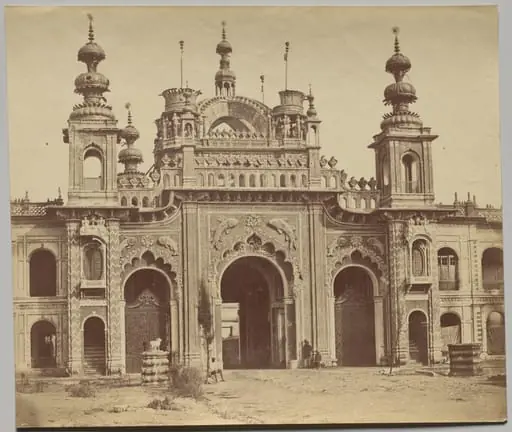 The Great Gateway of the Kasierbagh, by Felice A. Beato