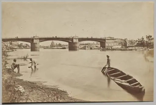 The Iron Bridge, by Felice A. Beato
