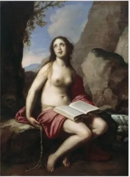 Saint Mary Magdalen, by Felice Ficherelli, oil, 1640