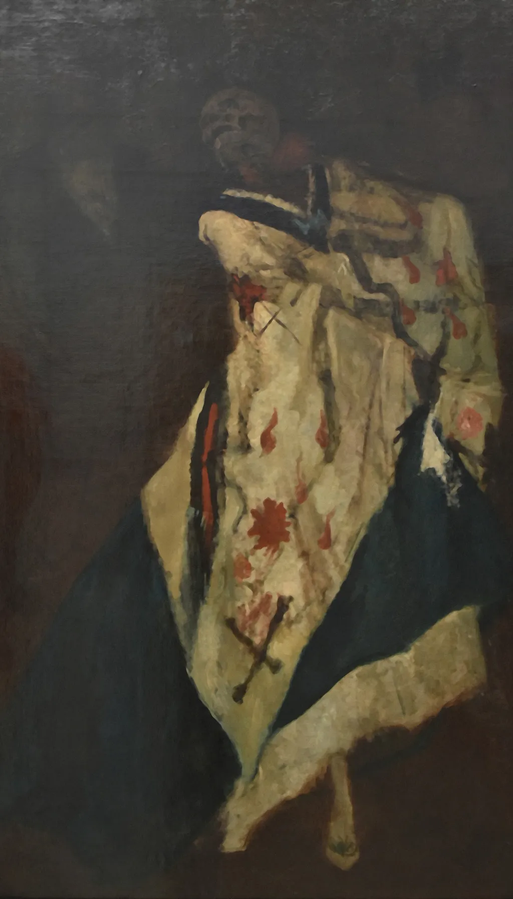 Death at the Ball, by Félicien Rops, oil, 1870