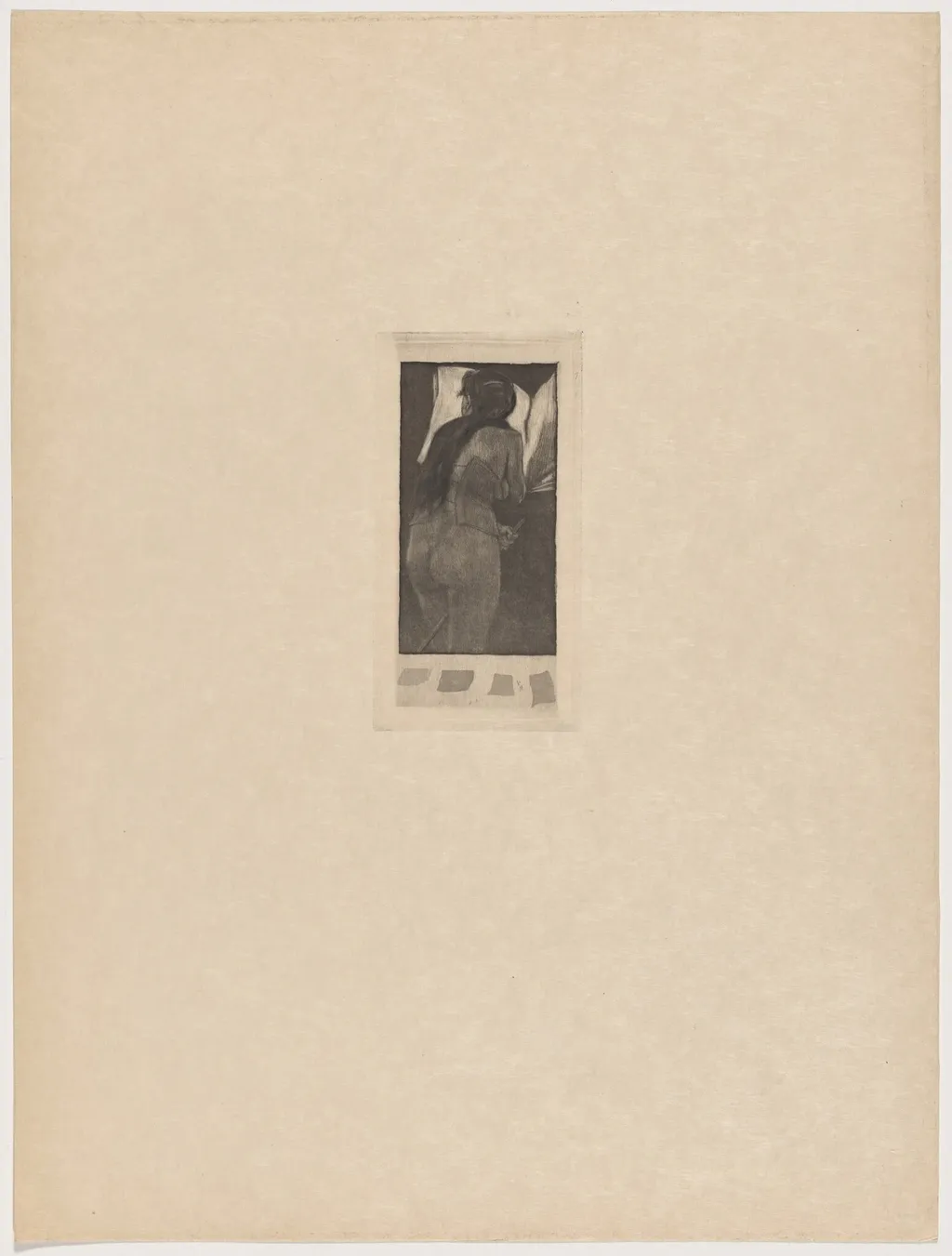 Départ pour le sabbat (Departure for the Sabbath), by Félicien Rops, ink, 1895