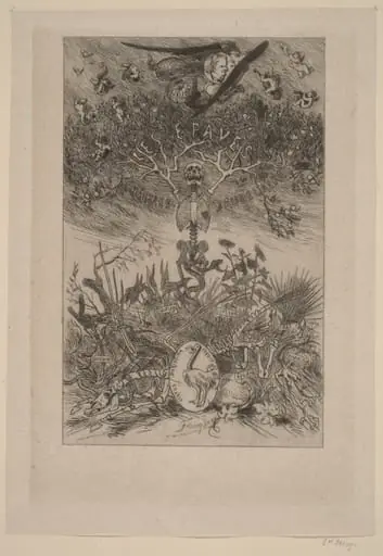 Frontispiece: The Waifs (Les Epaves), by Félicien Rops