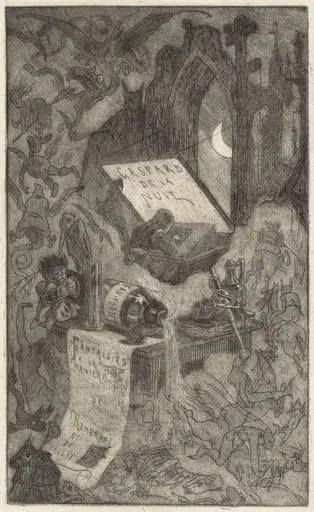 Gaspard de la Nuit, by Félicien Rops