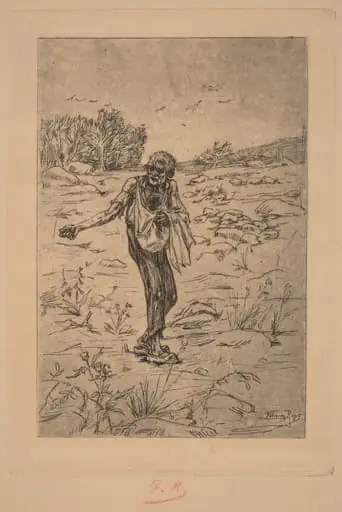 The Parable of the Sower (Le Semeur de Paraboles), by Félicien Rops