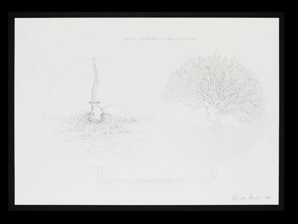 Contribution to V&A's 150th anniversary album, by Felicity Powell, 2007