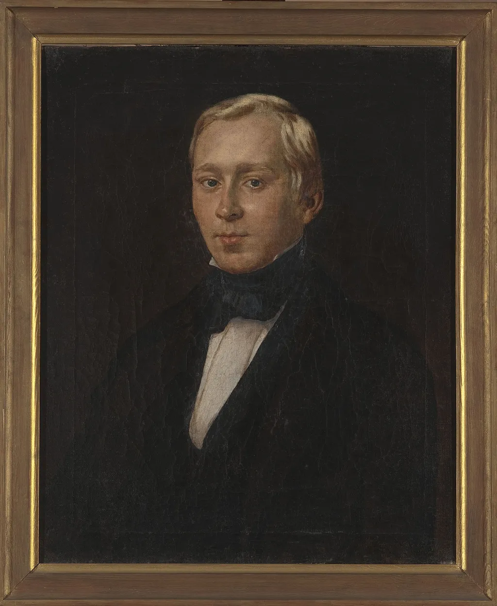 Portrait of Jan Pabudziński, by Feliks Pęczarski, oil, 1850