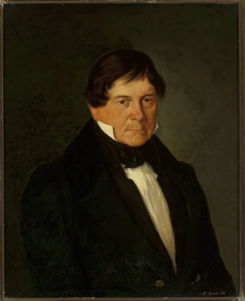 Portrait of Ksawery Dybowski, by Feliks Pęczarski