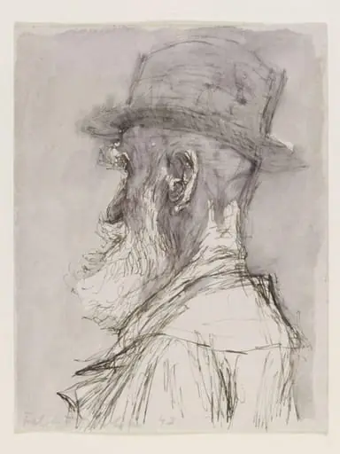George Bernard Shaw, by Feliks Topolski