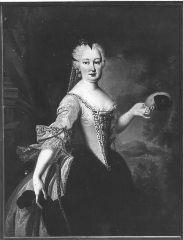 Bildnis der Maria Franziska Dorothea von Pfalz-Sulzbach, Herzogin von Zweibrücken-Birkenfeld (1724-1794), by Felix Anton Besold