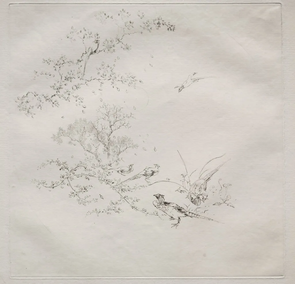 Parisian Service (Haviland service): Fog (no. 1), by Félix Bracquemond, 1875
