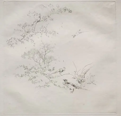Parisian Service (Haviland service): Fog (no. 1), by Félix Bracquemond