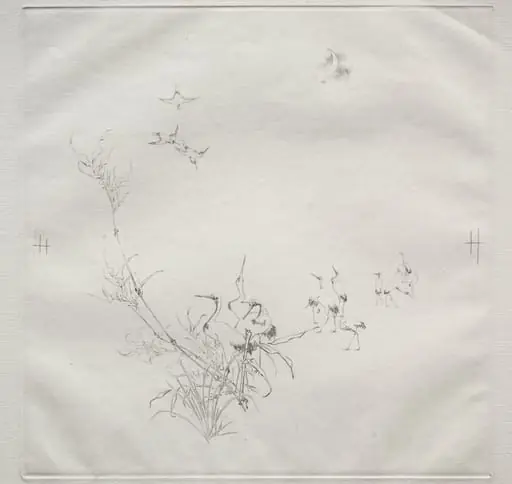 Parisian Service (Haviland service): The Moon (no. 5), by Félix Bracquemond