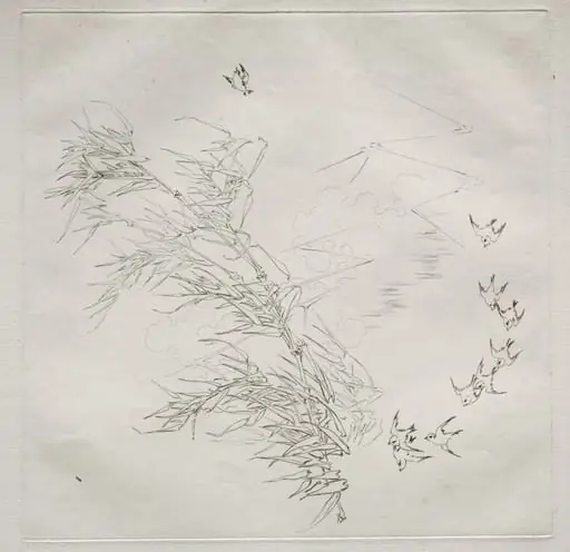 Parisian Service (Haviland service): The Storm (no. 8), by Félix Bracquemond