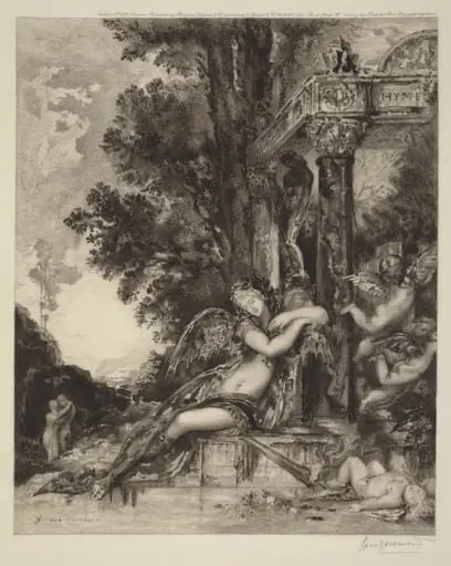 The Goddess Discord [La Discord], by Félix Bracquemond
