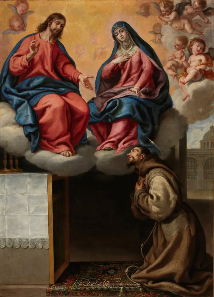 Saint Francis of Assisi in la Porziuncola, by Felix Castello
