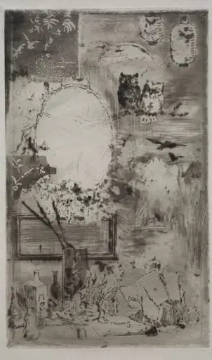 Baptism in the Japanese Style, by Félix-Hilaire Buhot