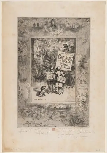 Frontispiece for "Les Graveurs du XIXe siècle de Henri Beraldi", by Félix-Hilaire Buhot
