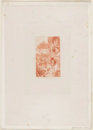 Je fis ce qu'on appelle un bon marche.., by Félix-Hilaire Buhot