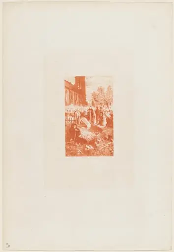 L'Ensorcelée, by Félix-Hilaire Buhot