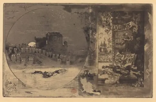Le Château des hiboux (Castle of the Owls), by Félix-Hilaire Buhot
