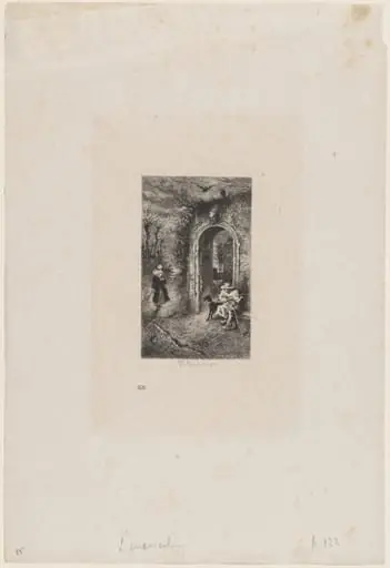 Le Patre, by Félix-Hilaire Buhot