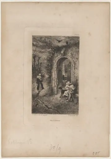 Le Patre, by Félix-Hilaire Buhot