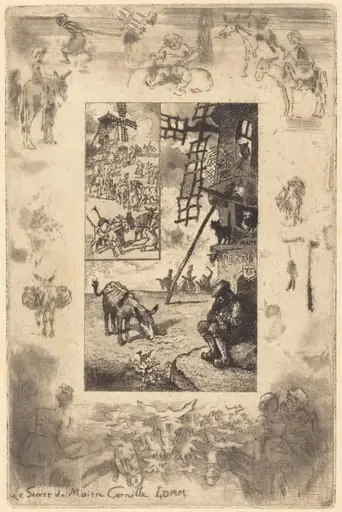 Le Secret du Mâitre Cornille (The Secret of Master Cornille), by Félix-Hilaire Buhot