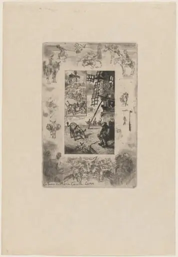 Le Secret du Maîtres Cornille, by Félix-Hilaire Buhot
