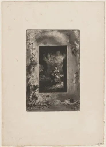 Le Tombeau du Diable, by Félix-Hilaire Buhot