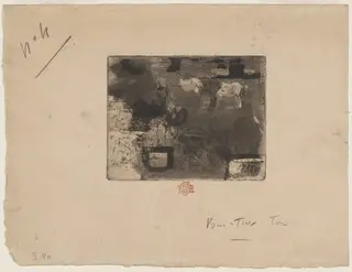 Têtes de Bretons, by Félix-Hilaire Buhot, 1872