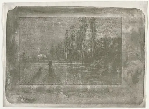 The Little Hunter, by Félix-Hilaire Buhot