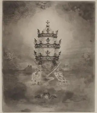 The Tiara, by Félix-Hilaire Buhot