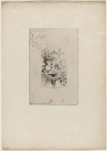 Title Page, by Félix-Hilaire Buhot