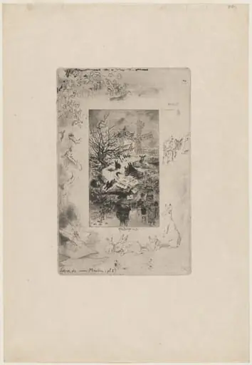 Title Page, by Félix-Hilaire Buhot